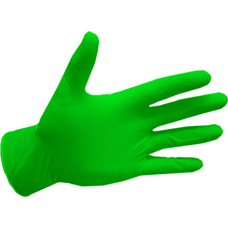 Перчатки Abena нитриловые неопудренные Green Apple XS 100 шт
