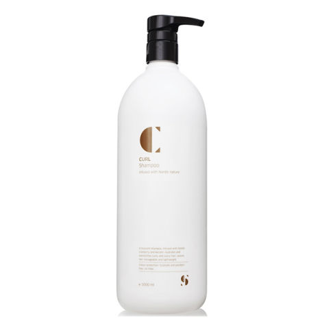 Шампунь для вьющихся волос Inshape Curl Shampoo с кератином 1000 мл