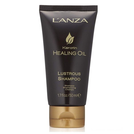 Шампунь для блеска волос L'anza Keratin Healing Oil Lustrous Shampoo 50 мл