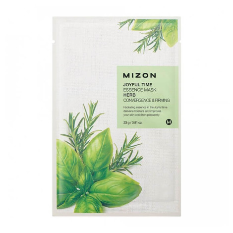 Тканевая маска с комплексом травяных экстрактов Mizon Joyful Time Essence Mask Herb 23 г