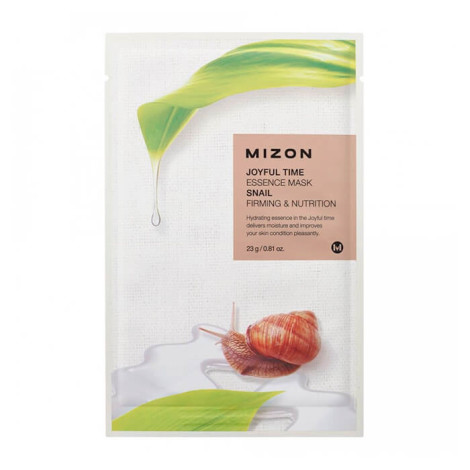 Тканевая маска с экстрактом улиточного муцина Mizon Joyful Time Essence Mask Snail 23 г