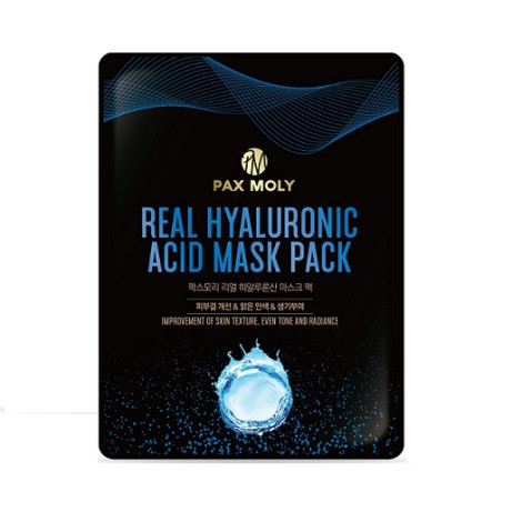 Тканевая маска с гиалуроновой кислотой Pax Moly Real Hyaluronic Asid Mask Pack