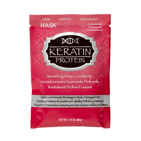 Маска для волос с протеином кератина Hask Keratin Protein Deep Conditioner 50 мл