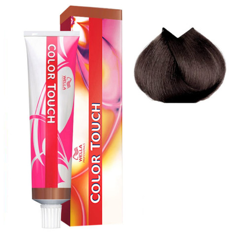 Краска для волос Wella Color Touch 4/6 коричнево-фиолетовый 60 мл