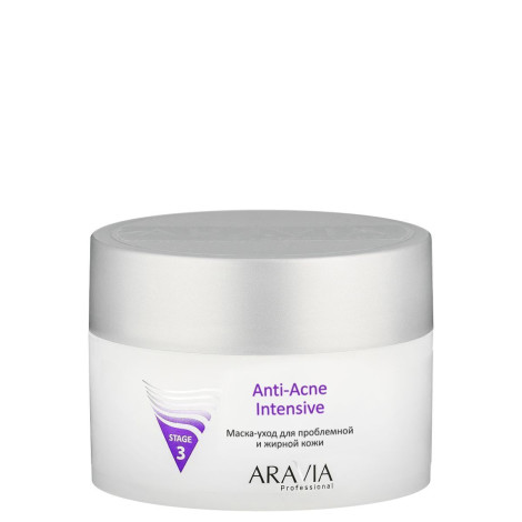 Маска-уход для проблемной и жирной кожи Aravia Anti-Acne Intensive 150 мл
