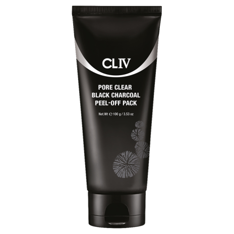 Маска-пленка с черным углем CLIV Pore Clear Black Charcoal Peel-off Pack для очищения пор от загрязнения 100 г