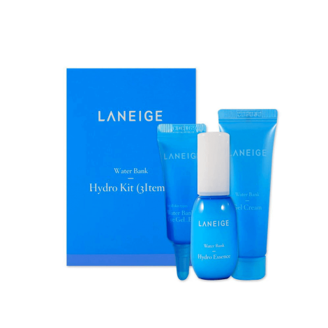 Набор из миниатюр увлажняющих средств Laneige Water Bank Hydro Essence + Gel Cream + Eye Gel EX