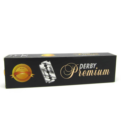 Лезвия для бритья Derby Premium 100 шт