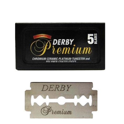 Лезвия для бритья Derby Premium 5 шт