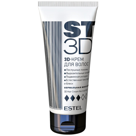 3D-крем для волос Estel ST3D Нормальная фиксация 100 мл