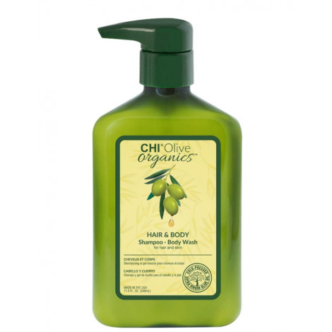 Шампунь для волос и тела с оливой CHI Olive Organics Hair and Body Shampoo 340 мл