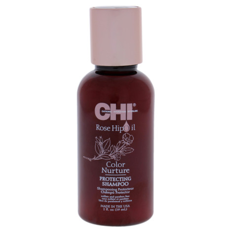 Защитный шампунь для окрашенных волос CHI Rose Hip Oil Color Nurture Protecting Shampoo 59 мл