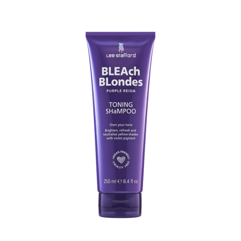 Шампунь для осветленных волос Lee Stafford Bleach Blondes Purple Reign Toning Shampoo 250 мл