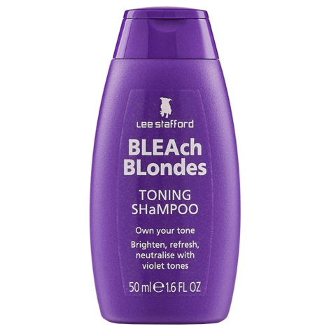 Шампунь для осветленных волос Lee Stafford Bleach Blonde Shampoo 50 мл