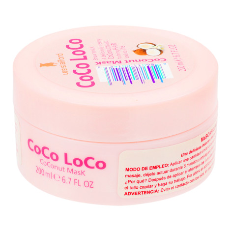 Увлажняющая маска для волос с кокосовым маслом Lee Stafford Coco Loco Coconut Mask 200 мл