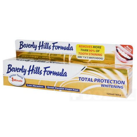 Зубная паста Beverly Hills Formula Natural White Total Protection 125 мл
