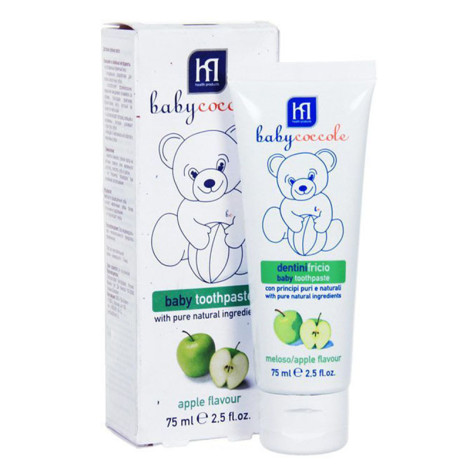 Зубная паста для детей Babycoccole Apple Toothpaste Яблоко 75 мл