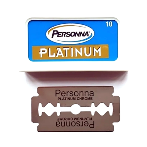 Лезвия для безопасной бритвы Personna Platinum 10 шт