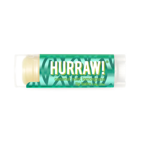 Бальзам для губ Hurraw! Pitta Coconut Mint Lemongrass Lip Balm 4,8 г
