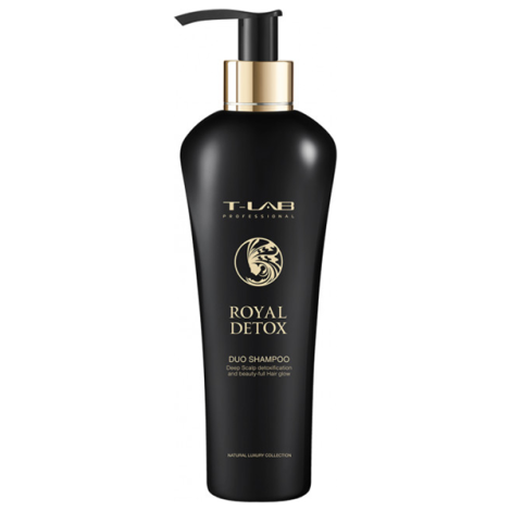 Шампунь для глубокой детоксикации кожи головы T-Lab Royal Detox Duo Shampoo 750 мл