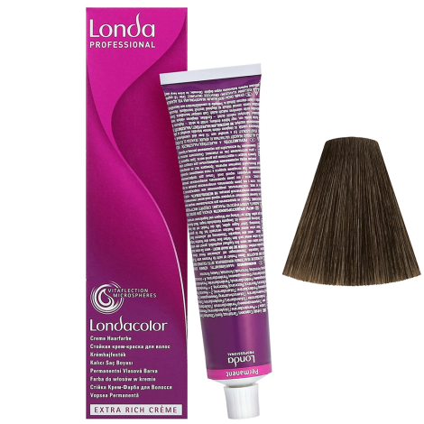 Стойкая крем-краска для волос Londa Professional Permanent Color 4/07 60 мл
