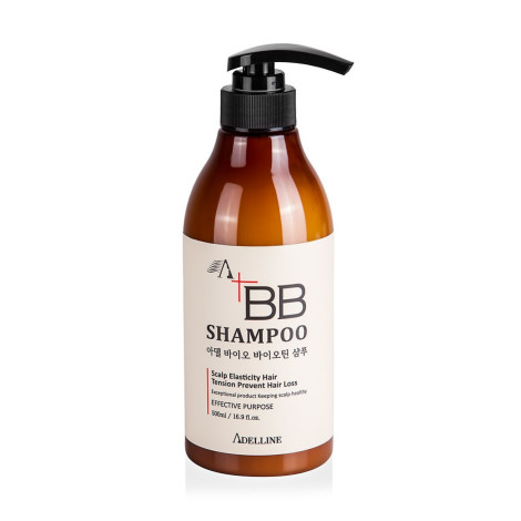 Шампунь с био-биотином от выпадения волос Adelline Bio Biotin Shampoo 500 мл