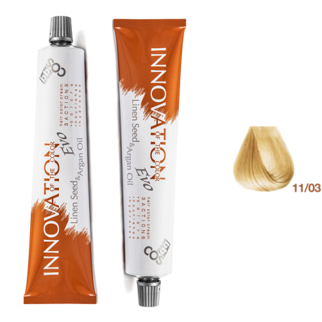 Крем-краска для волос BBcos InnovationEvo 11/03 блондин очень светлый натуральный золотистый 100 мл