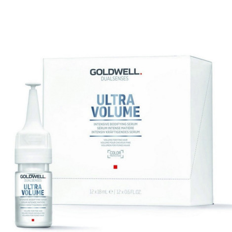 Интенсивная сыворотка для объема волос Goldwell Dualsenses Ultra Volume Intensive Bodifying Serum 12x18 мл