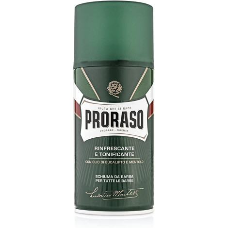 Пена для бритья Proraso Green Line Shaving Refreshing тонизирующая с эвкалиптом и ментолом 300 мл