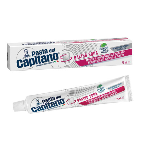 Зубная паста Pasta Del Capitano Baking Soda отбеливающая 75 мл