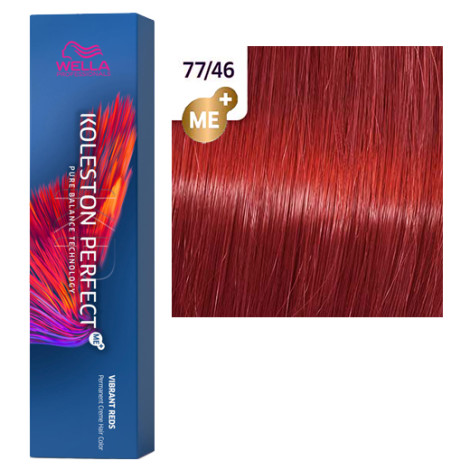 Краска для волос Wella Professionals Koleston Perfect ME+ Vibrant Reds 77/46 60 мл
