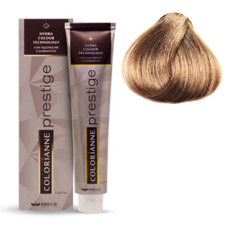 Краска для волос Brelil Colorianne Prestige 8/10 натуральный светло-пепельный блондин 100 мл