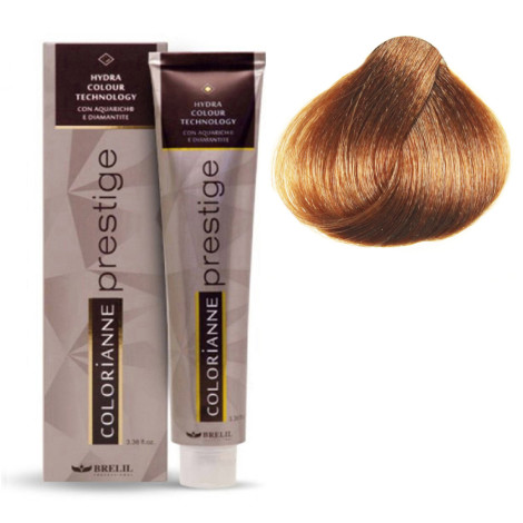 Краска для волос Brelil Colorianne Prestige 8/43 медно-золотистый светлый блондин 100 мл