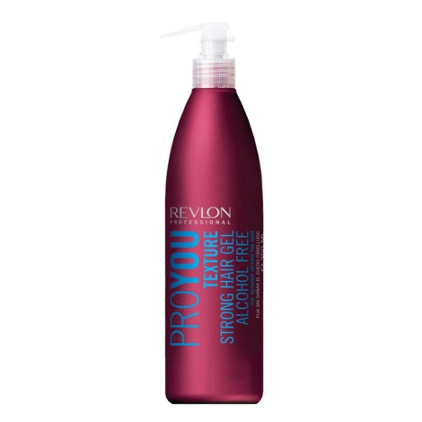 Гель для волос Revlon Professional Pro You Texture Strong Hair Gel Alcohol Free сильной фиксации без спирта 350 мл