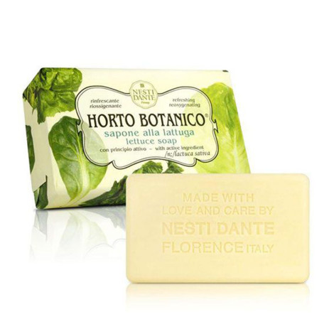 Овощное мыло Nesti Dante Horto Botanico Sapone Alla Lattuga Листья Салата 250 г