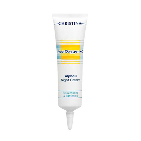 Ночной осветляющий крем Christina FluorOxygen + C Alpha Night Cream 30 мл
