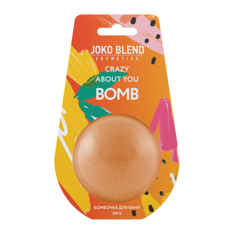 Бомбочка-гейзер для ванны Joko Blend Crazy about you 200 г