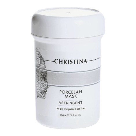 Поросуживающая маска для жирной и проблемной кожи Christina Porcelan Astrigent Mask 250 мл