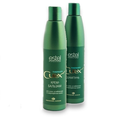 Набор Estel Curex Therapy Шампунь+Бальзам для сухих и поврежденных волос 300+250 мл