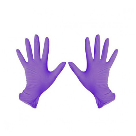 Перчатки Mercator Medical Nitrylex нитриловые S фиолетовые 100 шт