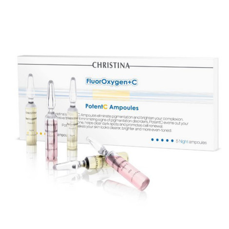 Набор ампул Christina FluorOxygen + C Potent Ampoules kit 10 шт