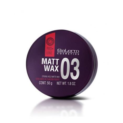 Матовый воск Salerm Matt Wax для укладки волос 50 мл