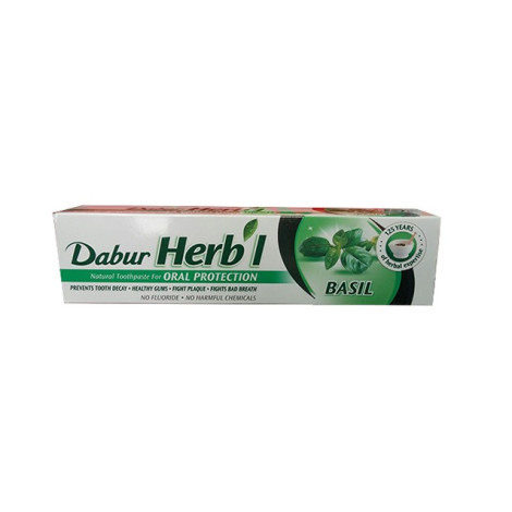Зубная паста Dabur Herb’L Базилик 75 г + 25 г