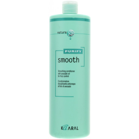 Кондиционер-крем Kaaral Smooth для вьющихся волос с маслом авокадо 1000 мл
