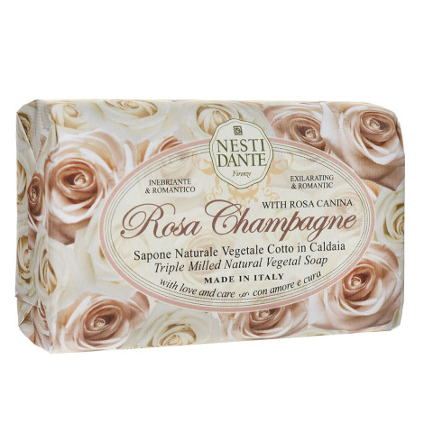 Розовое мыло Nesti Dante Шампань 150 г