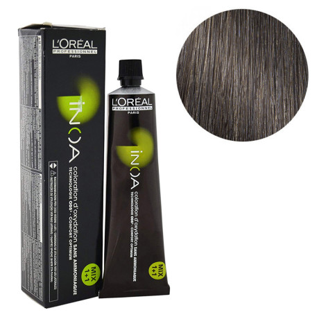 Краска для волос L'Oreal Inoa 6.8 темный блондин мокка 60 г