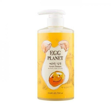 Шампунь с кератином для поврежденных волос DAENG GI MEO RI Egg Planet Keratin Shampoo, 700 мл