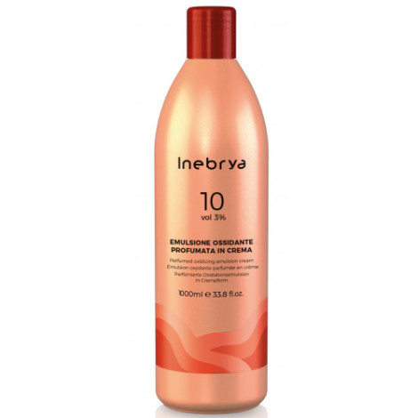 Парфюмерная окислительная эмульсия Inebrya Color 10 Vol Oxidizing Perfumed Emulsion Cream 3% 1000 мл