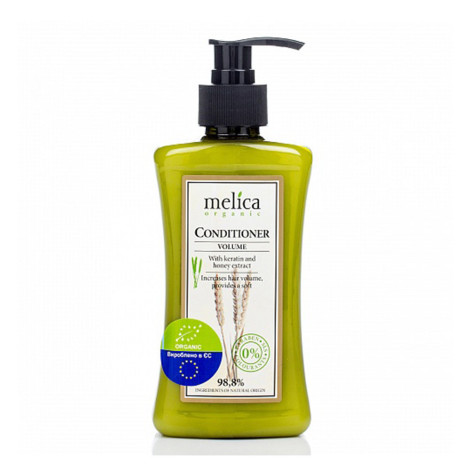 Бальзам-кондиционер для волос Melica Organic с кератином и экстрактом меда 300 мл