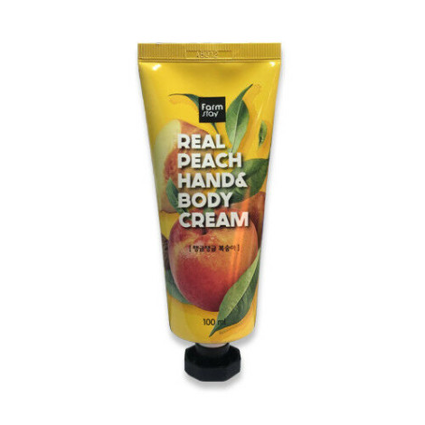 Крем для рук и тела с экстрактом персика FarmStay Real Peach 100 мл